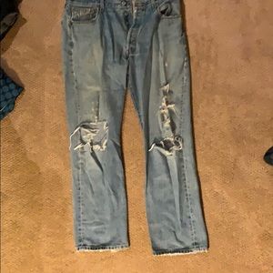 Levi’s button fly classic 501 jean 36x32
